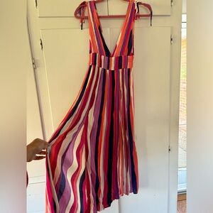 Forever 21 colorful striped dress